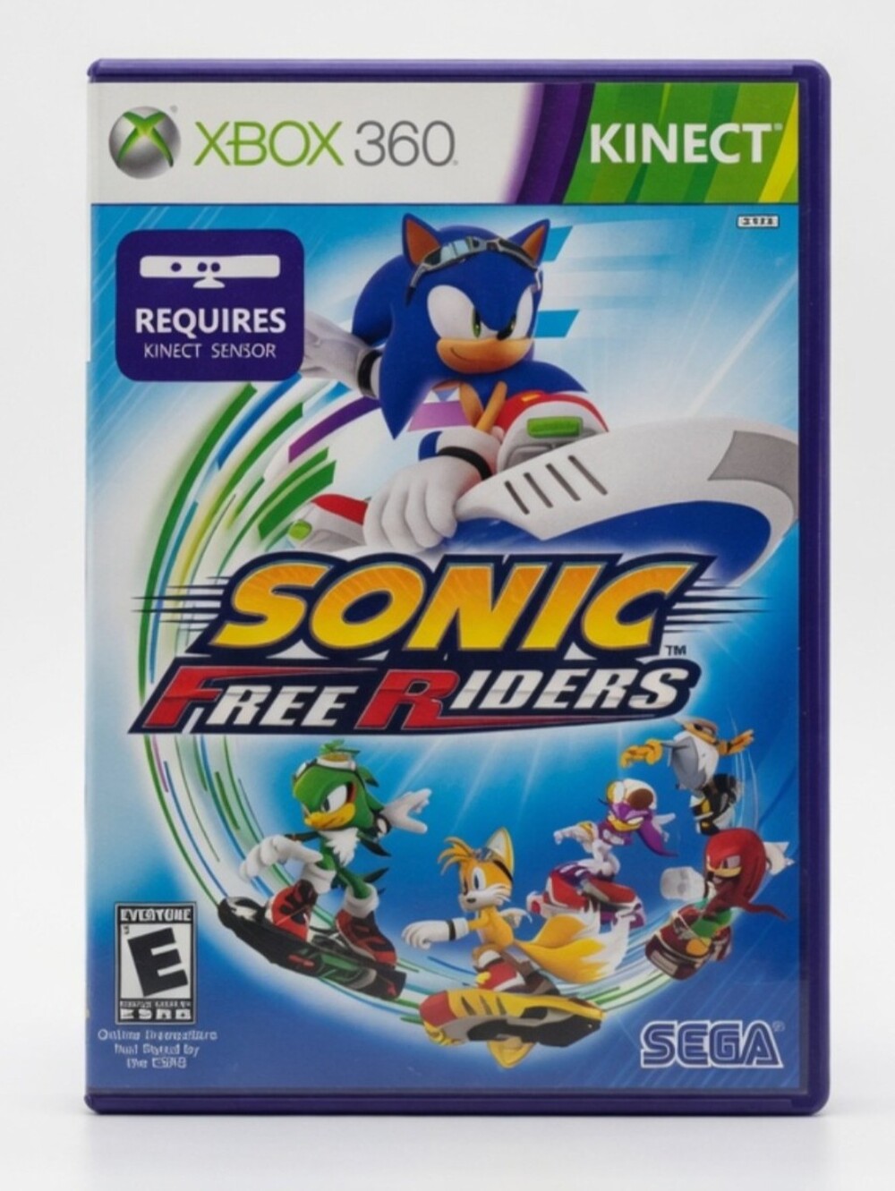 Sonic Free Riders 🔥 Xbox 360 🎮 Vintage Video Games